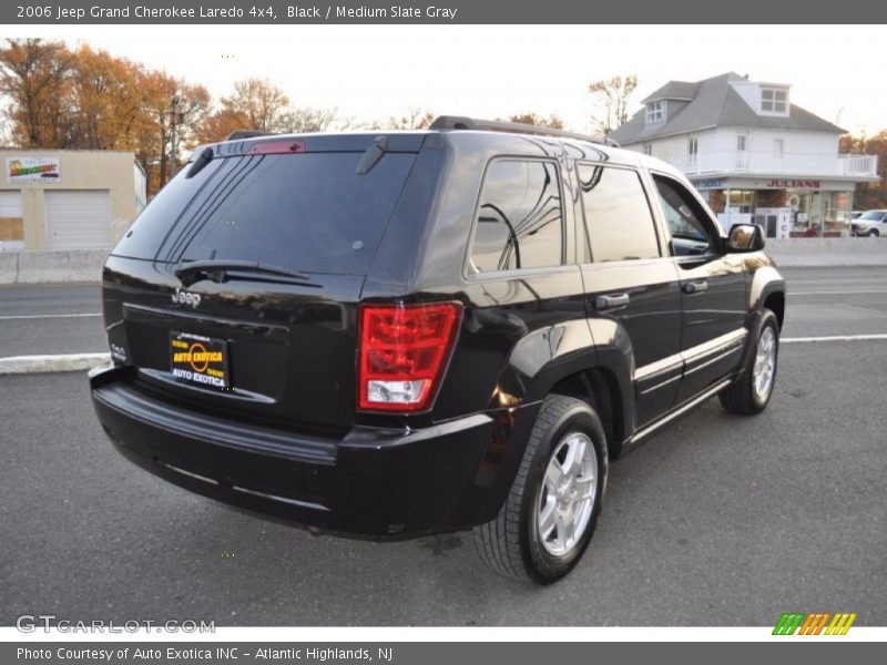 Black / Medium Slate Gray 2006 Jeep Grand Cherokee Laredo 4x4