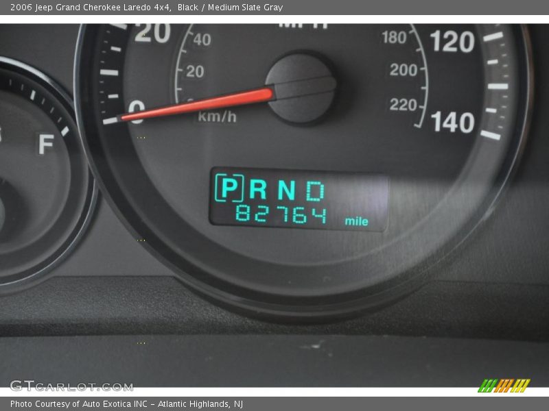 Black / Medium Slate Gray 2006 Jeep Grand Cherokee Laredo 4x4