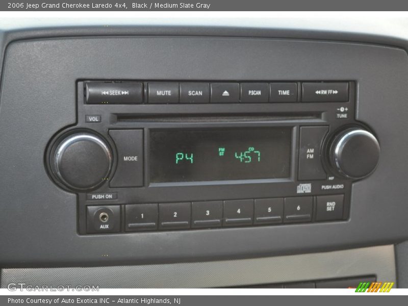 Black / Medium Slate Gray 2006 Jeep Grand Cherokee Laredo 4x4