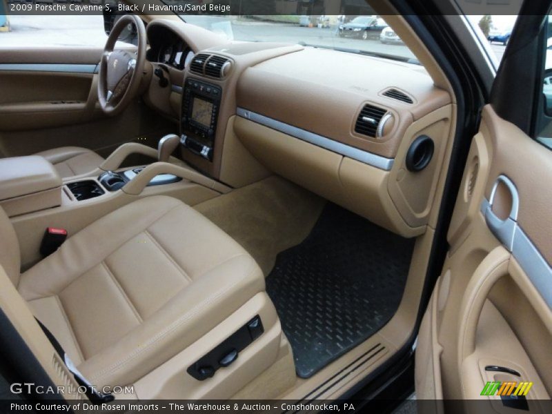 Black / Havanna/Sand Beige 2009 Porsche Cayenne S
