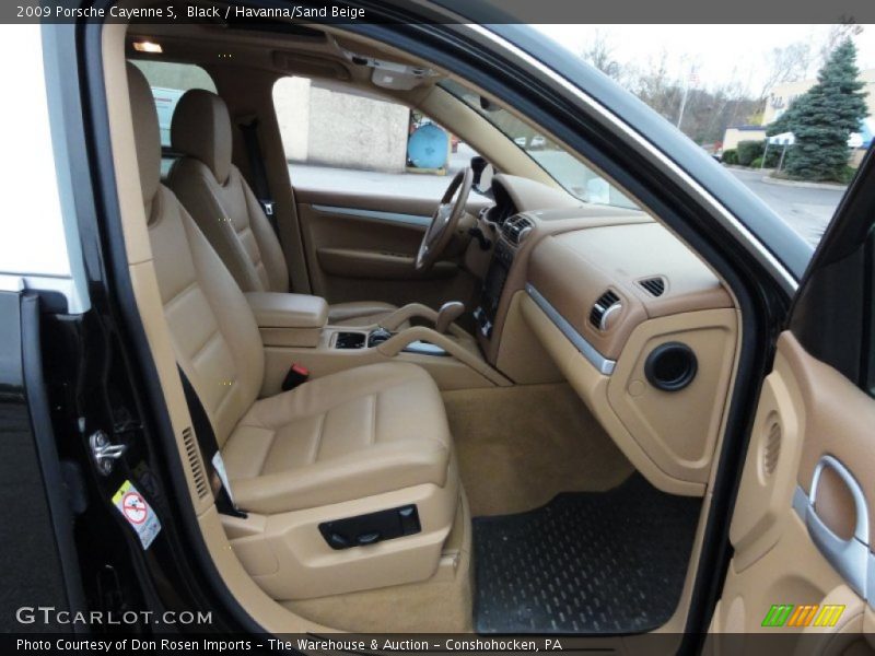 Black / Havanna/Sand Beige 2009 Porsche Cayenne S
