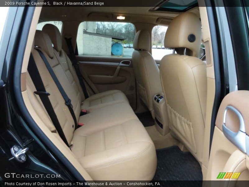Black / Havanna/Sand Beige 2009 Porsche Cayenne S