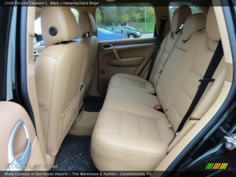 Black / Havanna/Sand Beige 2009 Porsche Cayenne S