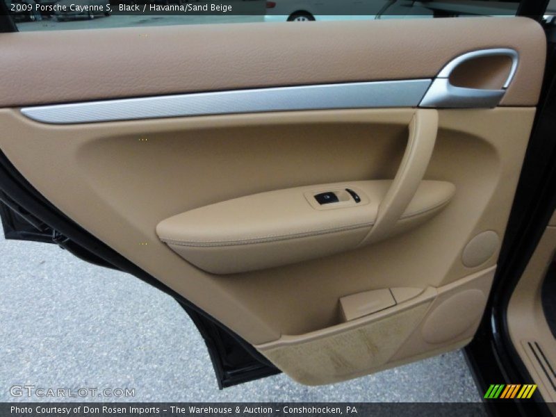 Black / Havanna/Sand Beige 2009 Porsche Cayenne S