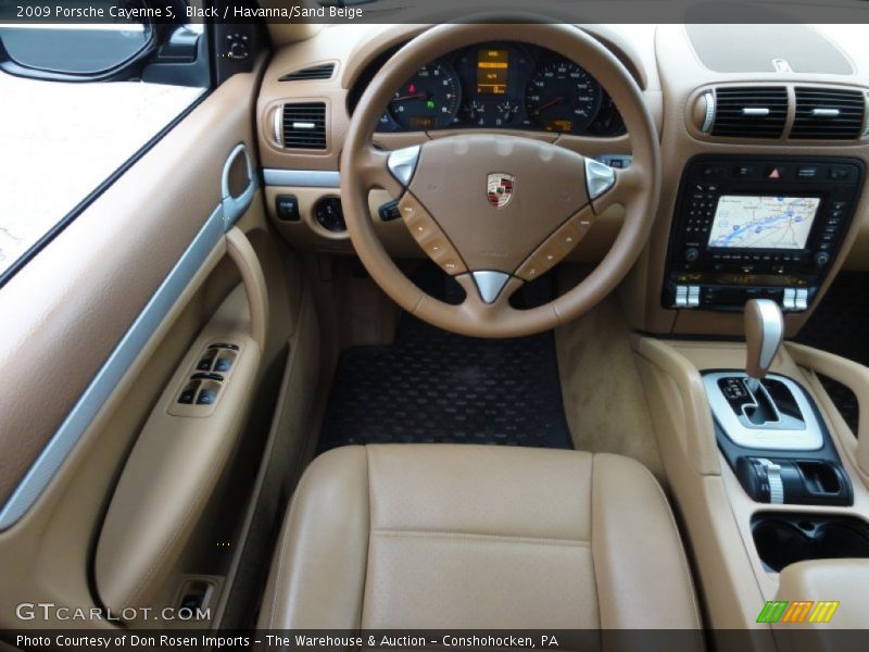 Black / Havanna/Sand Beige 2009 Porsche Cayenne S