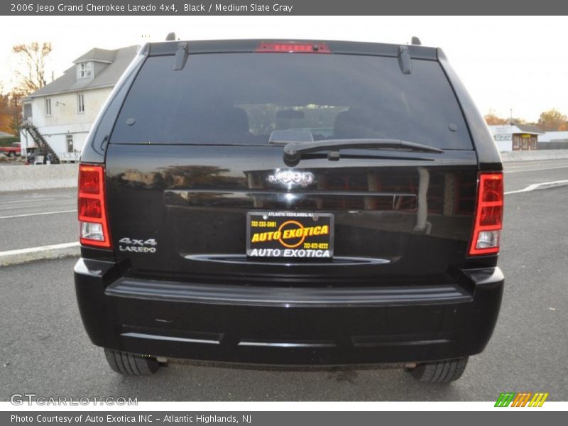 Black / Medium Slate Gray 2006 Jeep Grand Cherokee Laredo 4x4