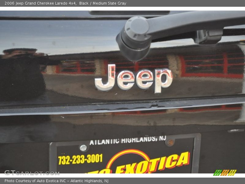 Black / Medium Slate Gray 2006 Jeep Grand Cherokee Laredo 4x4