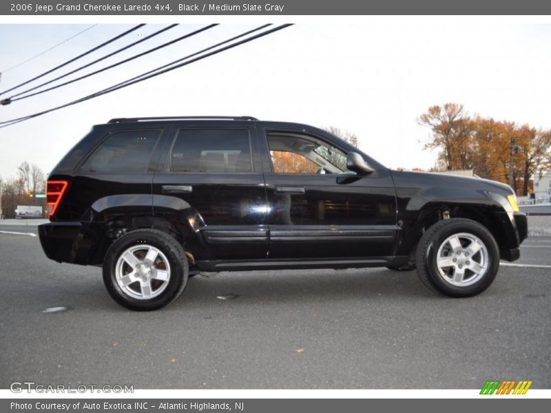 Black / Medium Slate Gray 2006 Jeep Grand Cherokee Laredo 4x4