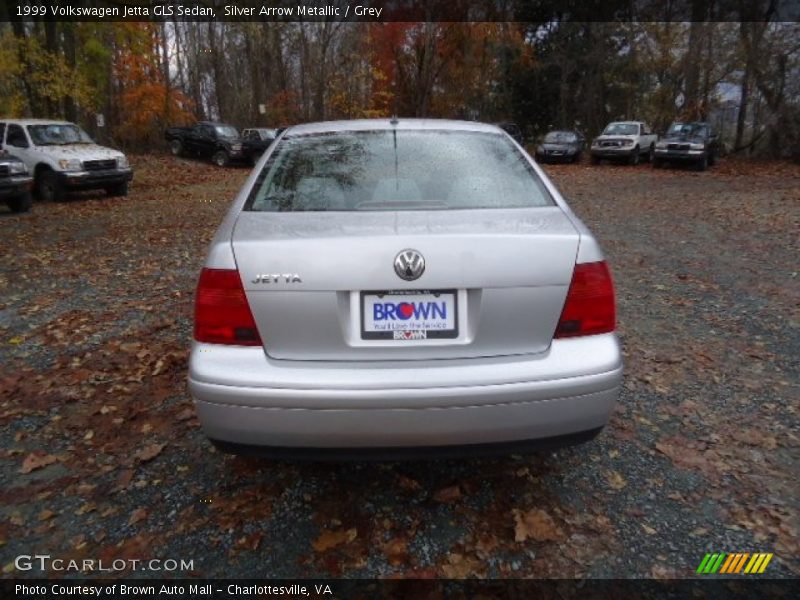 Silver Arrow Metallic / Grey 1999 Volkswagen Jetta GLS Sedan