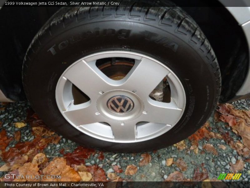 Silver Arrow Metallic / Grey 1999 Volkswagen Jetta GLS Sedan