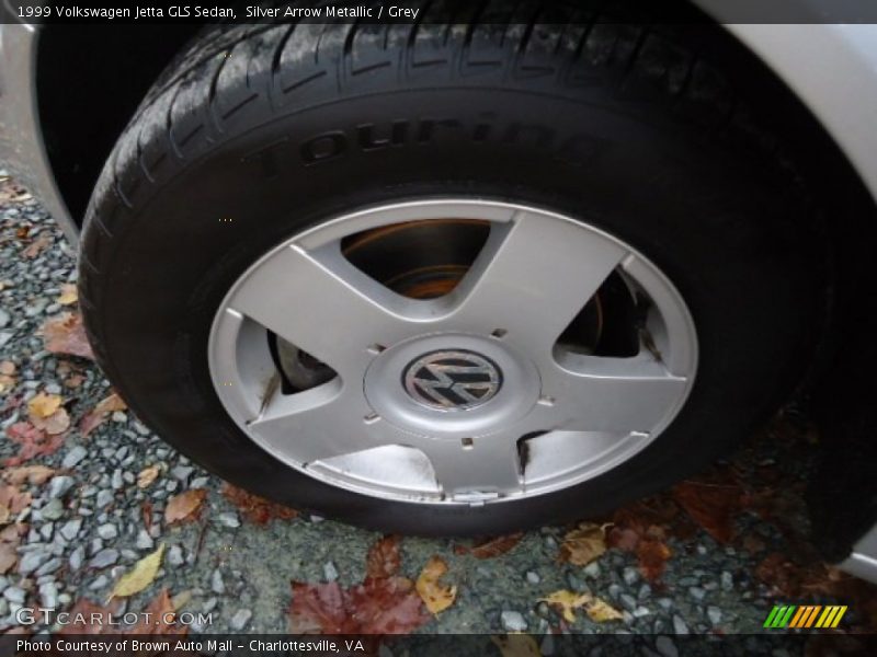 Silver Arrow Metallic / Grey 1999 Volkswagen Jetta GLS Sedan