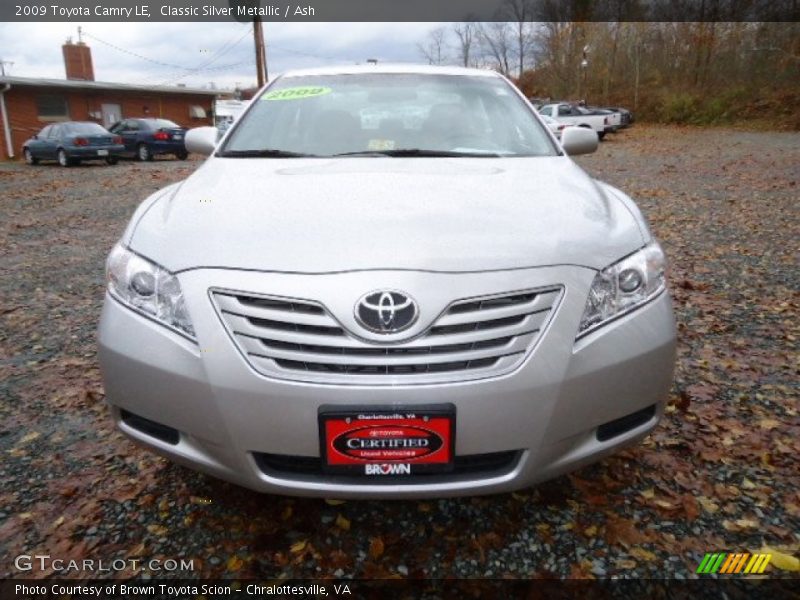 Classic Silver Metallic / Ash 2009 Toyota Camry LE