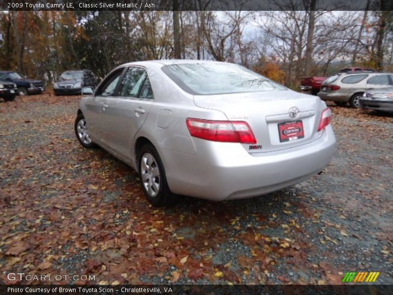 Classic Silver Metallic / Ash 2009 Toyota Camry LE