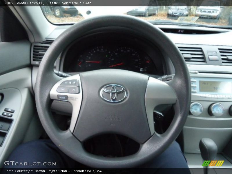 Classic Silver Metallic / Ash 2009 Toyota Camry LE