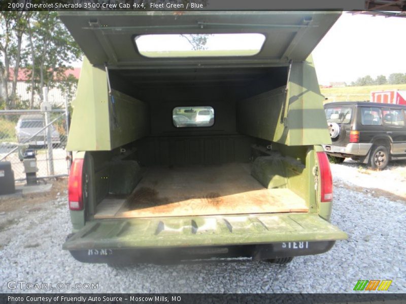 Fleet Green / Blue 2000 Chevrolet Silverado 3500 Crew Cab 4x4