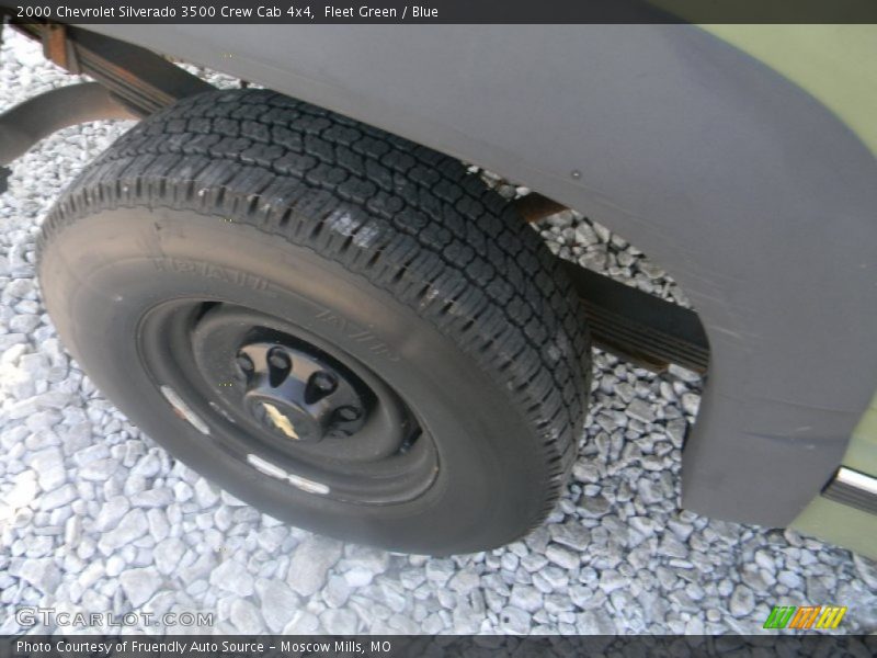 Fleet Green / Blue 2000 Chevrolet Silverado 3500 Crew Cab 4x4
