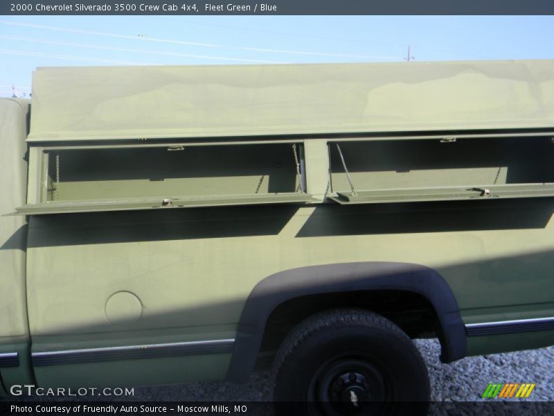 Fleet Green / Blue 2000 Chevrolet Silverado 3500 Crew Cab 4x4