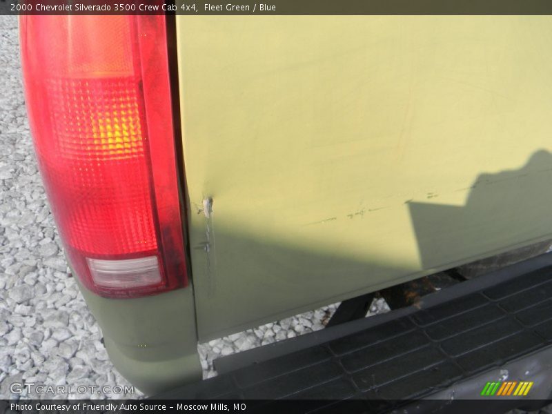 Fleet Green / Blue 2000 Chevrolet Silverado 3500 Crew Cab 4x4
