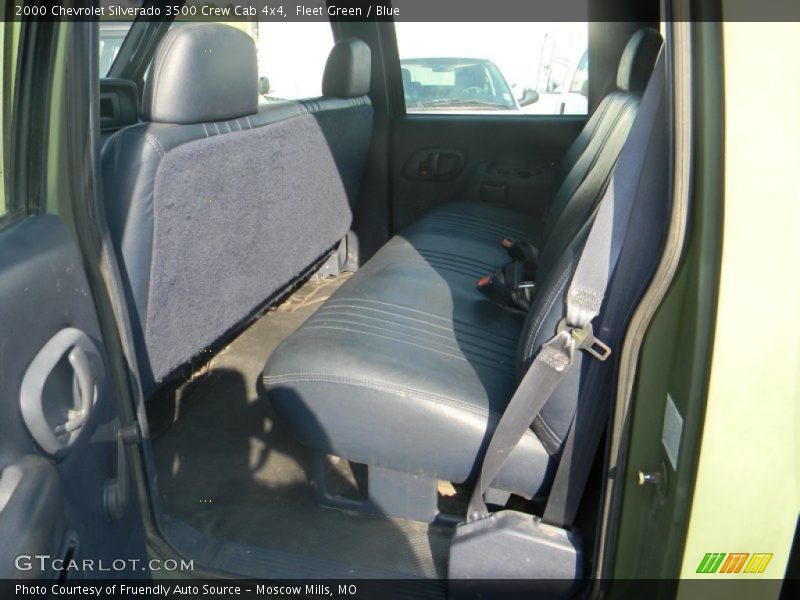 Fleet Green / Blue 2000 Chevrolet Silverado 3500 Crew Cab 4x4