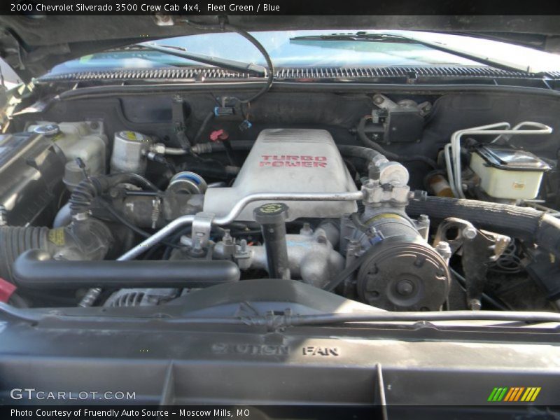  2000 Silverado 3500 Crew Cab 4x4 Engine - 6.5 Liter OHV 16-Valve Turbo-Diesel V8