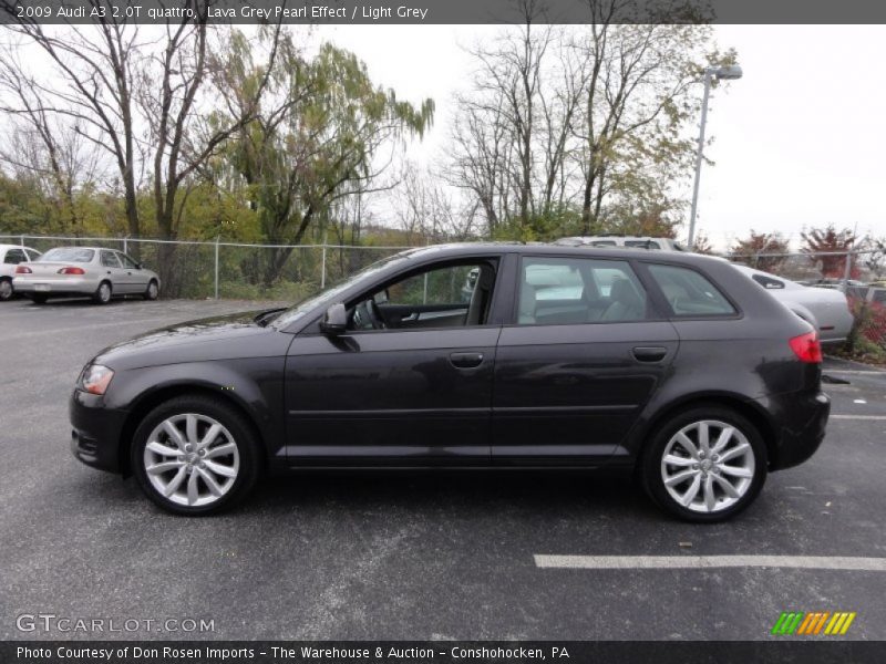  2009 A3 2.0T quattro Lava Grey Pearl Effect