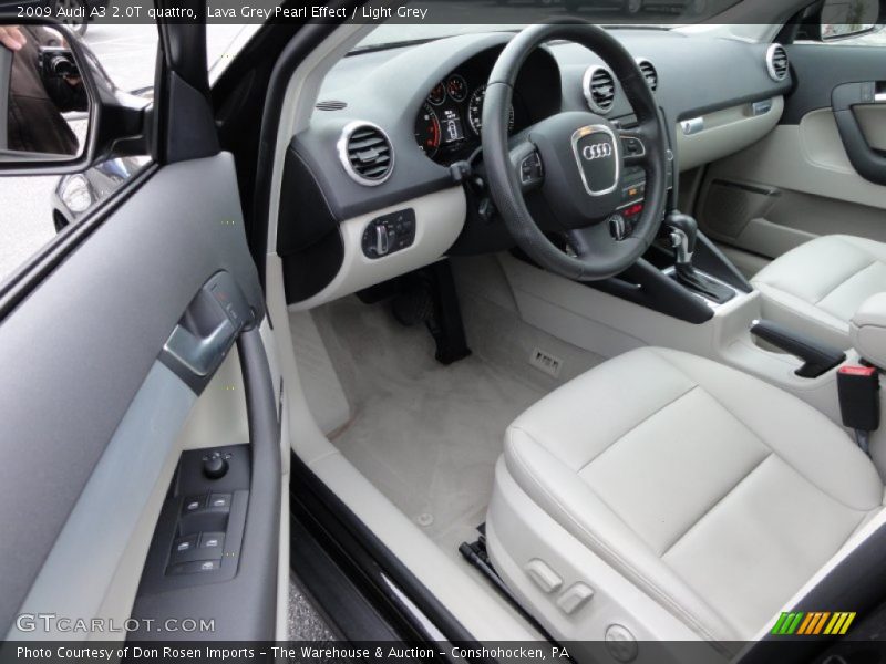  2009 A3 2.0T quattro Light Grey Interior