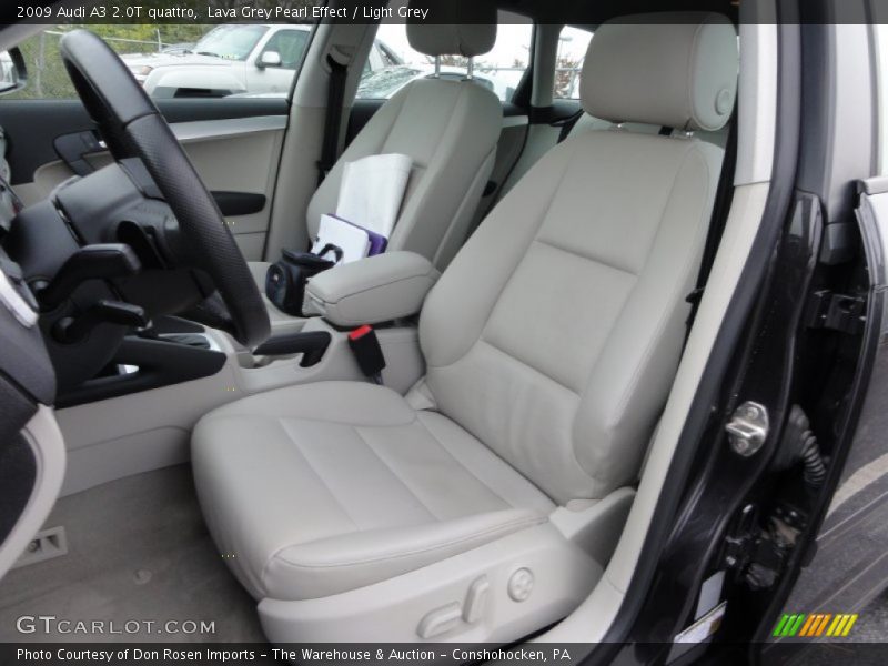 2009 A3 2.0T quattro Light Grey Interior