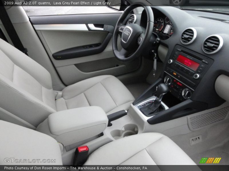  2009 A3 2.0T quattro Light Grey Interior