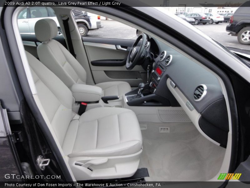  2009 A3 2.0T quattro Light Grey Interior