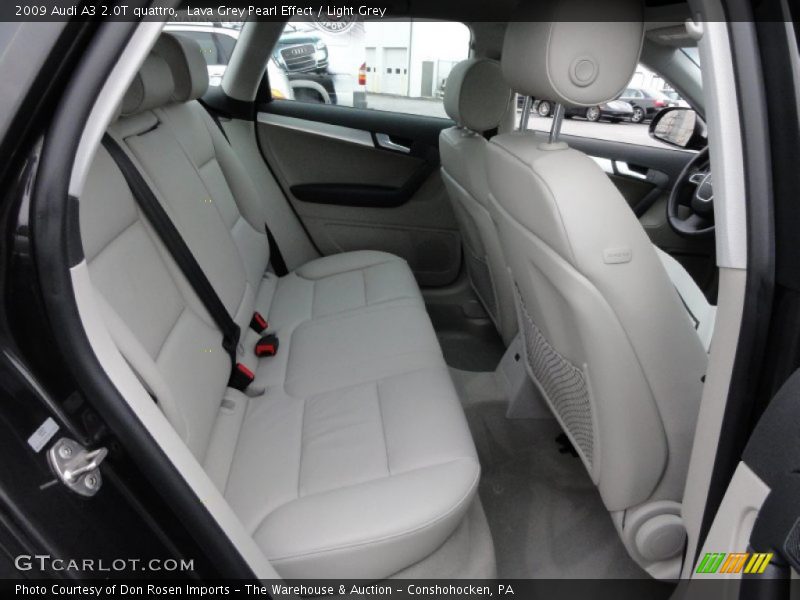  2009 A3 2.0T quattro Light Grey Interior
