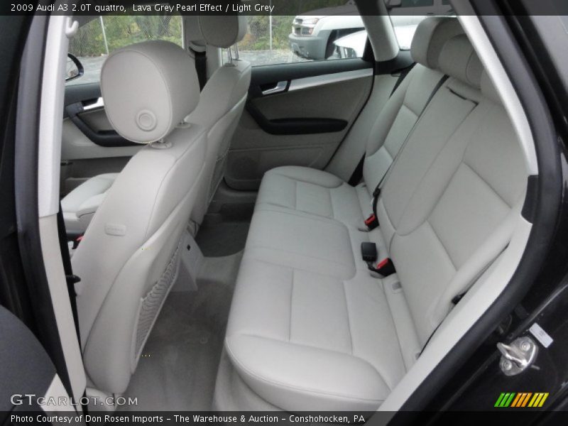  2009 A3 2.0T quattro Light Grey Interior
