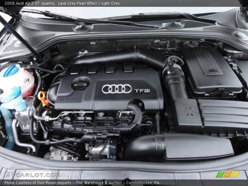  2009 A3 2.0T quattro Engine - 2.0 Liter FSI Turbocharged DOHC 16-Valve VVT 4 Cylinder