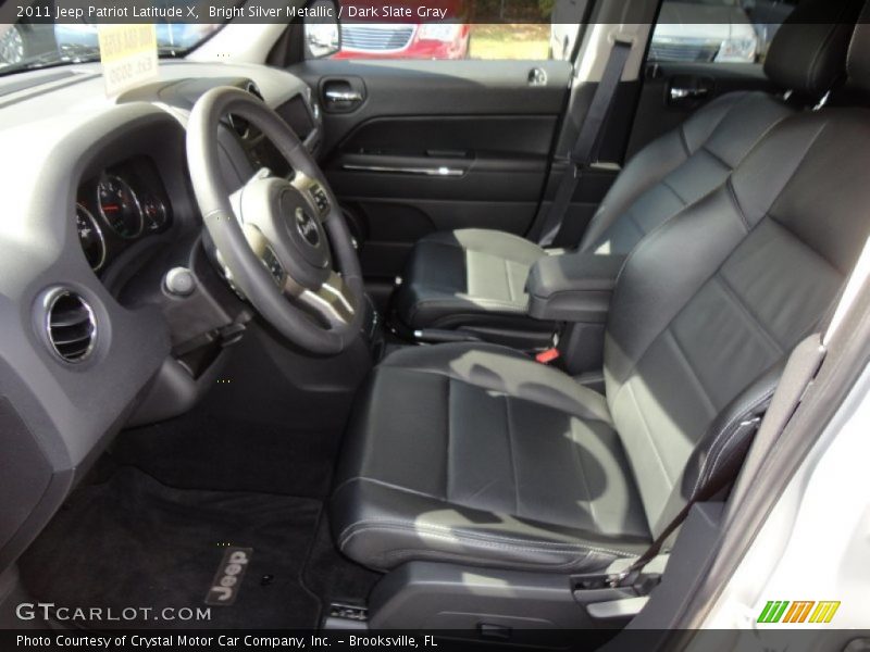 Bright Silver Metallic / Dark Slate Gray 2011 Jeep Patriot Latitude X