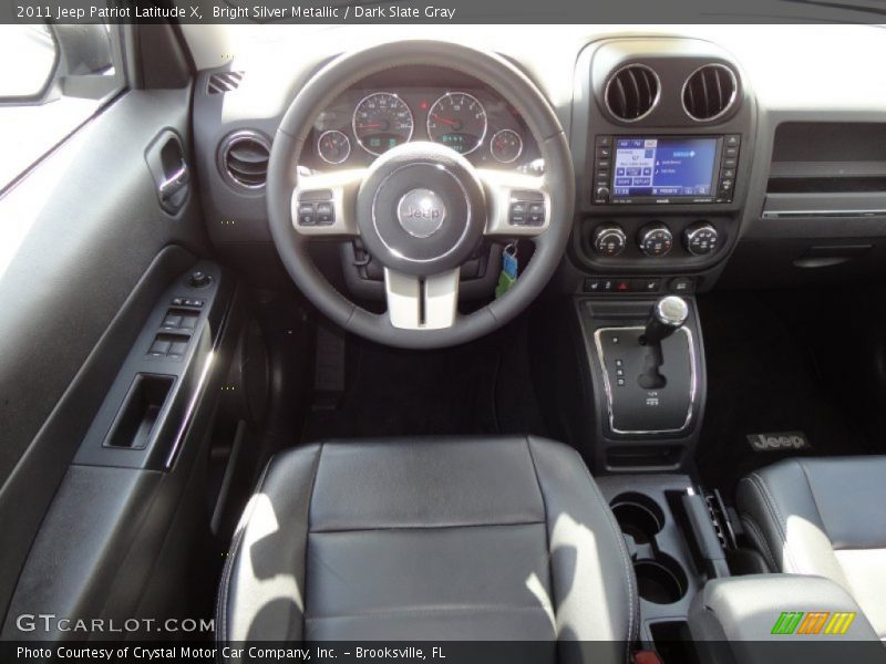 Bright Silver Metallic / Dark Slate Gray 2011 Jeep Patriot Latitude X