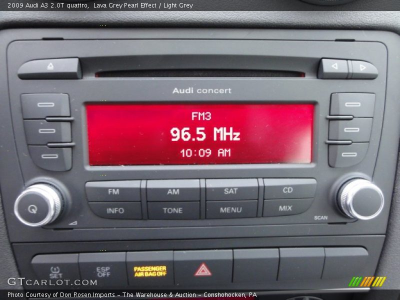 Audio System of 2009 A3 2.0T quattro