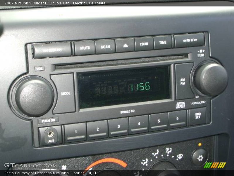 Electric Blue / Slate 2007 Mitsubishi Raider LS Double Cab