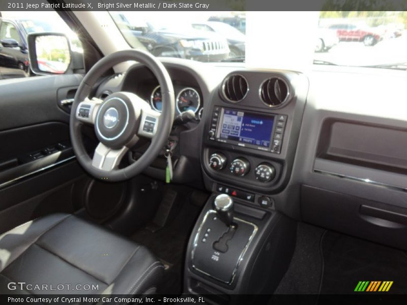 Bright Silver Metallic / Dark Slate Gray 2011 Jeep Patriot Latitude X