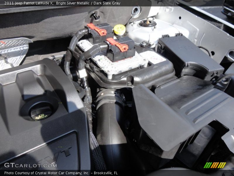  2011 Patriot Latitude X Engine - 2.4 Liter DOHC 16-Valve VVT 4 Cylinder