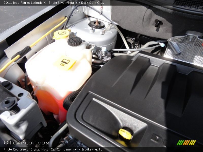 Bright Silver Metallic / Dark Slate Gray 2011 Jeep Patriot Latitude X