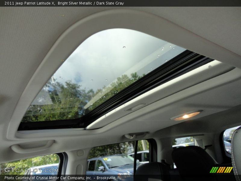 Bright Silver Metallic / Dark Slate Gray 2011 Jeep Patriot Latitude X