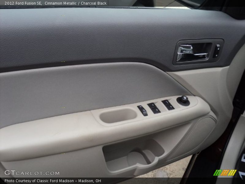 Cinnamon Metallic / Charcoal Black 2012 Ford Fusion SE