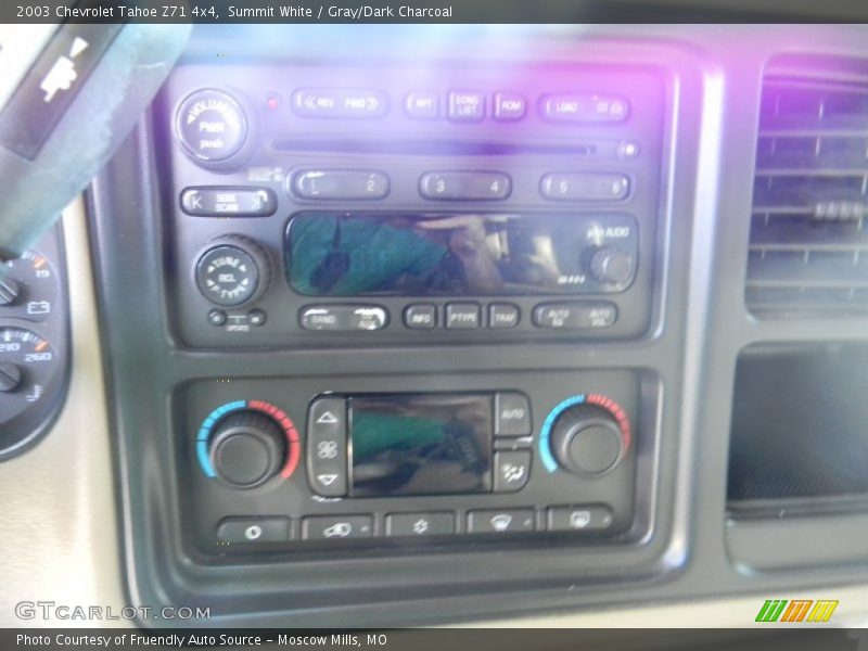 Summit White / Gray/Dark Charcoal 2003 Chevrolet Tahoe Z71 4x4