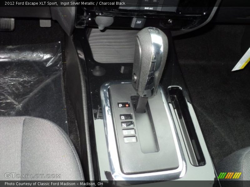 Ingot Silver Metallic / Charcoal Black 2012 Ford Escape XLT Sport