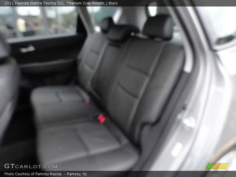 Titanium Gray Metallic / Black 2011 Hyundai Elantra Touring GLS
