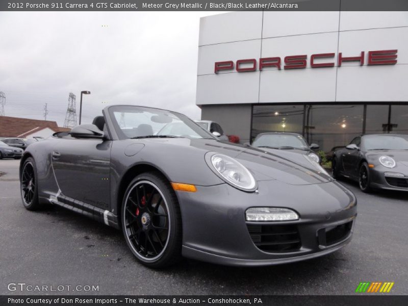  2012 911 Carrera 4 GTS Cabriolet Meteor Grey Metallic
