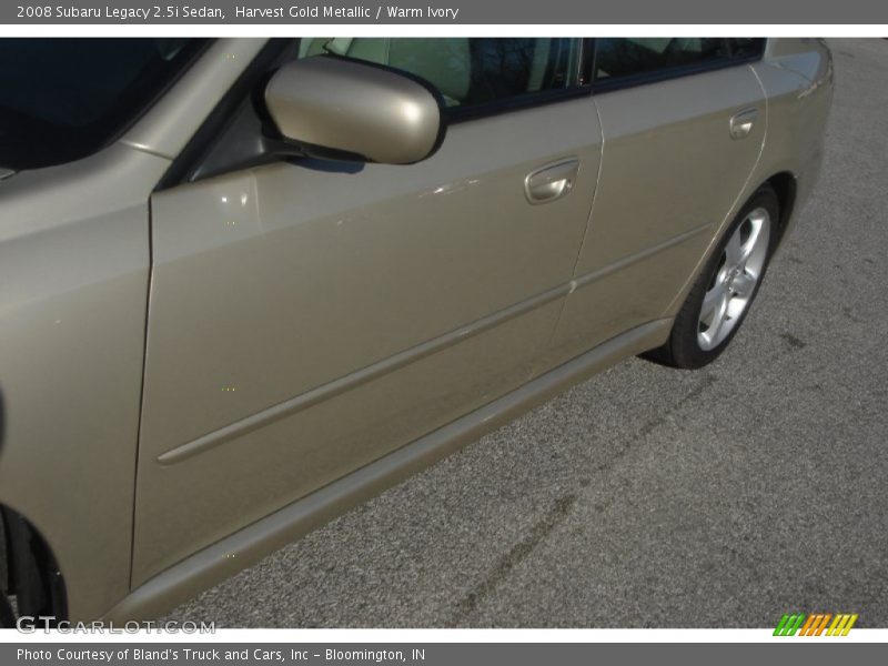 Harvest Gold Metallic / Warm Ivory 2008 Subaru Legacy 2.5i Sedan