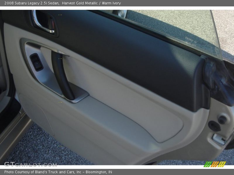 Harvest Gold Metallic / Warm Ivory 2008 Subaru Legacy 2.5i Sedan
