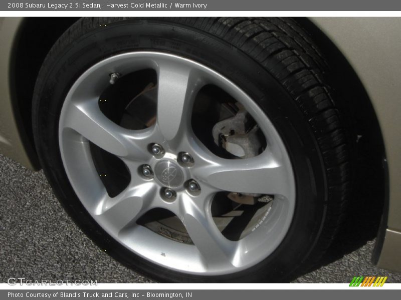 Harvest Gold Metallic / Warm Ivory 2008 Subaru Legacy 2.5i Sedan