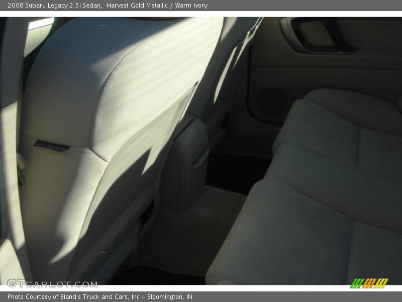 Harvest Gold Metallic / Warm Ivory 2008 Subaru Legacy 2.5i Sedan