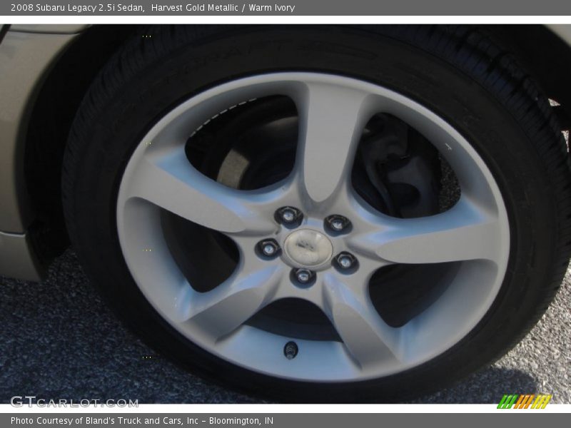 Harvest Gold Metallic / Warm Ivory 2008 Subaru Legacy 2.5i Sedan